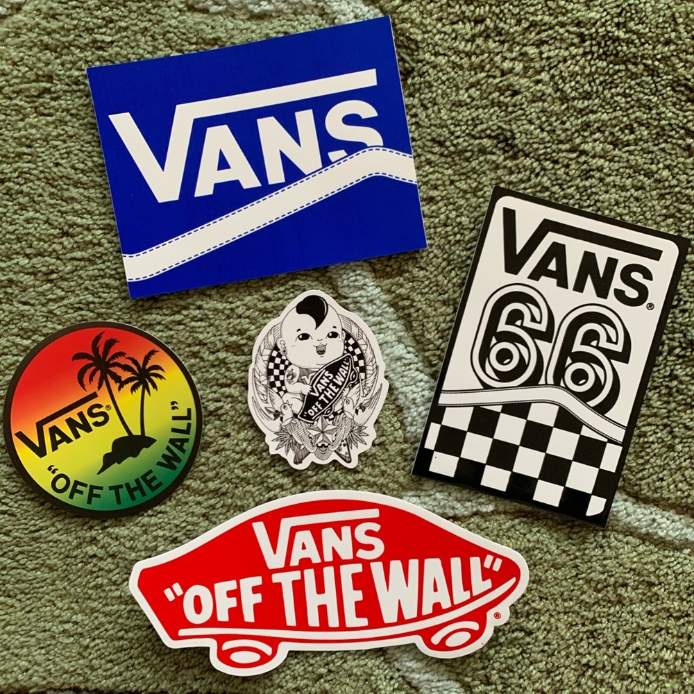 2/$10 NEW Vans Sticker Assortment✨